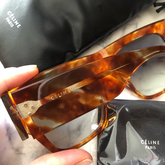 NEW Celine Cl500561 Flat Top Sunglasses - Picture 4 of 6